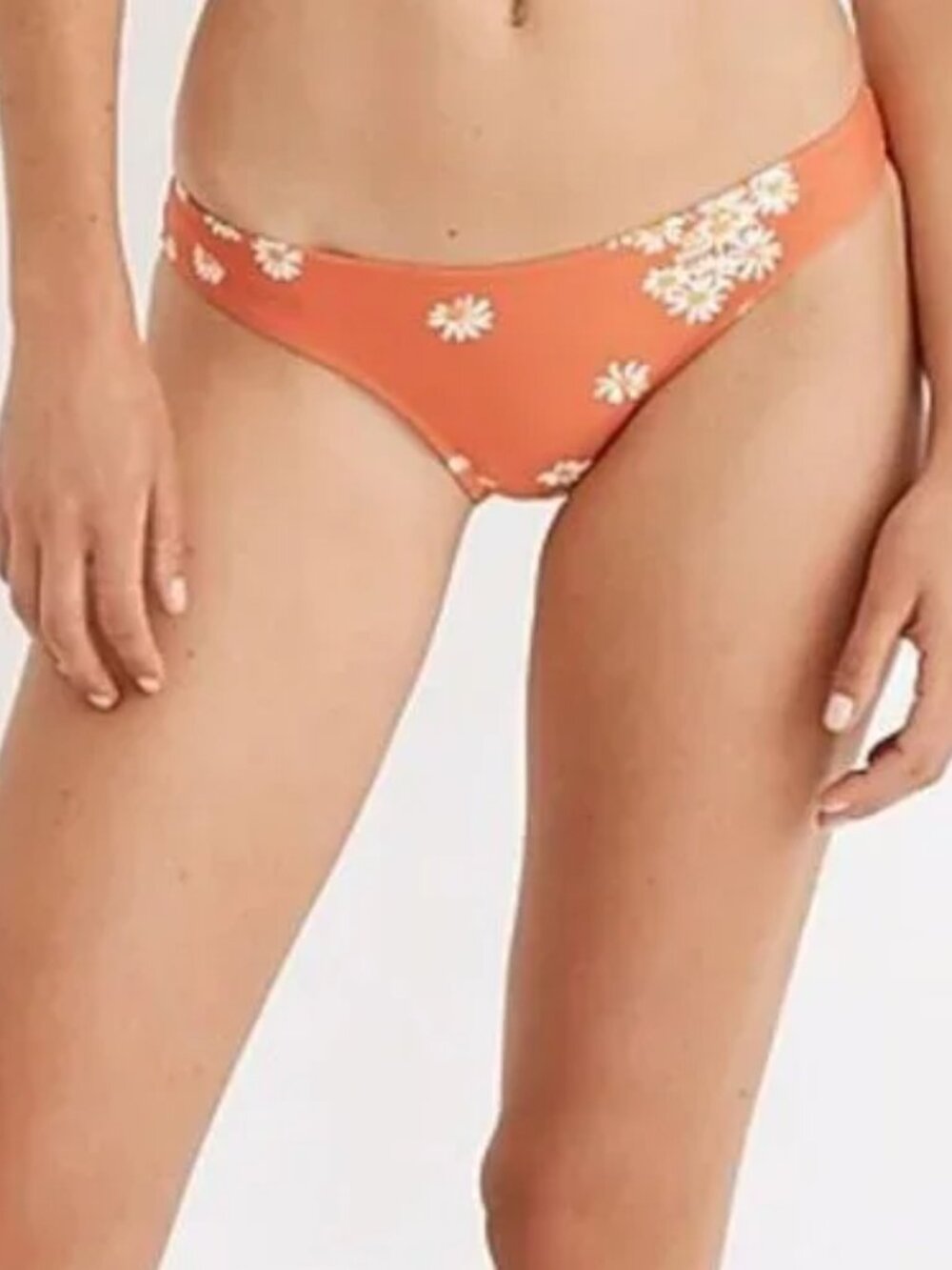 Madewell Second Wave Classic Bikini Bottom in Floral
